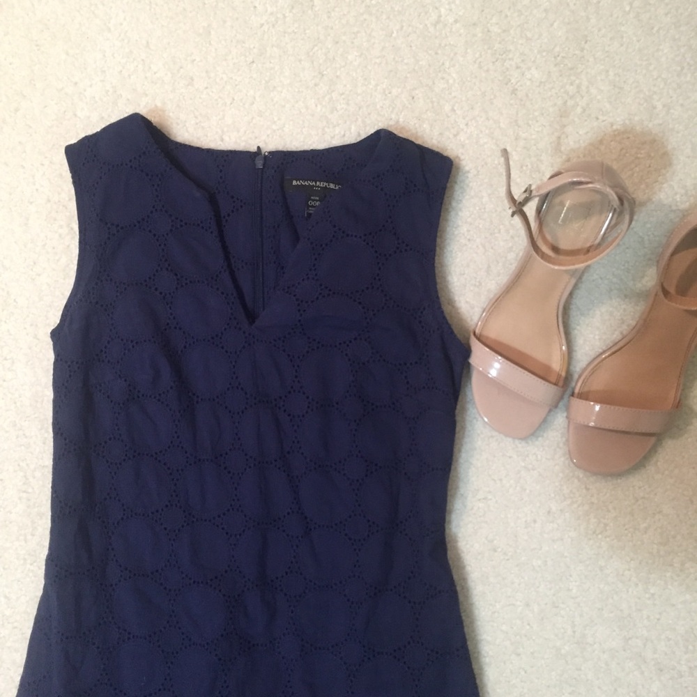 Banana Republic Factory navy dress